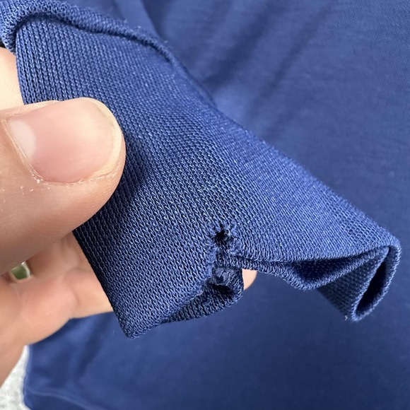 Vintage Patagonia Capilene Shirt Mens Large Blue Long Sleeve Base Layer USA 90s - Picture 14 of 16